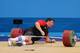 LONDON, ENGLAND - AUGUST 07: Matthias Steiner of Germany lies on the floor after failing to lift in the Men's +105kg Weightlifting final on Day 11 of the London 2012 Olympic Games at ExCeL on August 7, 2012 in London, England. (Photo by Lars Baron/Getty Images)