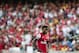 SO KON PO, HONG KONG - JULY 29: Alex Song of Arsenal FC reacts during the pre-season Asian Tour friendly match between Kitchee FC and Arsenal at Hong Kong Stadium on July 29, 2012 in Hong Kong. (Photo by Victor Fraile/Getty Images)
