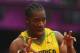 LONDON, ENGLAND - AUGUST 07: Yohan Blake of Jamaica reacts after competing in the Men's 200m Round 1 Heats on Day 11 of the London 2012 Olympic Games at Olympic Stadium on August 7, 2012 in London, England. (Photo by Alexander Hassenstein/Getty Images)