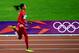Aug 7, 2012; London, United Kingdom; Allyson Felix (USA) competes in a women's 200m semifinal during the 2012 London Olympic Games at Olympic Stadium. Mandatory Credit: Andrew Weber-USA TODAY Sports