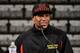 LAS VEGAS, NV - MAY 05: Floyd Mayweather Jr. addresses the media after his unanimous decision victory against Miguel Cotto after their WBA super welterweight title fight at the MGM Grand Garden Arena on May 5, 2012 in Las Vegas, Nevada. (Photo by Ethan Miller/Getty Images)