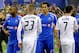 David Beckham (#23) of the LA Galaxy and Bernardo Corradi (#23) of the expansion Montreal Impact are two popular stars of the MLS
