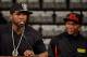 LAS VEGAS, NV - MAY 05: (L-R) Rapper Curtis '50 Cent' Jackson addresses the media after Floyd Mayweather Jr's unanimous decision victory against Miguel Cotto after their WBA super welterweight title fight at the MGM Grand Garden Arena on May 5, 2012 in Las Vegas, Nevada. (Photo by Ethan Miller/Getty Images)