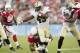 Darren Sproles tries to break a tackle in last weekend's preseason Hall of Fame game.