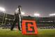 NASHVILLE, TN - NOVEMBER 1: Field level general view of Field Judge Rob Vernatchi standing in front of goal line marker during the Tennessee Titans game against the Jacksonville Jaguars at LP Field on November 1, 2009 in Nashville, Tennessee. (Photo by Streeter Lecka/Getty Images)