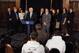 Trustees gather in November 2011 after the decision was made to fire Joe Paterno.