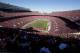 November 5, 2011; Columbus, OH, USA; A view from the top of Ohio Stadium during a game between the Indiana Hoosiers and Ohio State Buckeyes at Ohio Stadium. Mandatory Credit: Greg Bartram-US PRESSWIRE