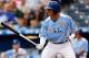 KANSAS CITY, MO - JULY 08: Kolten Wong of Team USA bats during the SiriusXM All-Star Futures Game against the World Team at Kauffman Stadium on July 8, 2012 in Kansas City, Missouri. (Photo by Jamie Squire/Getty Images)
