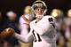 Nov 5, 2011; Winston-Salem, NC, USA; Notre Dame Fighting Irish quarterback Tommy Rees (11) throws a pass during warm ups before the game against the Wake Forest Demon Deacons at BB&T Field. Mandatory Credit: Jeremy Brevard-US PRESSWIRE