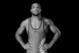 DALLAS, TX - MAY 15: (EDITOR'S NOTE: Image has been converted to black and white.) Wrestler, Jordan Burroughs, poses for a portrait during the 2012 Team USA Media Summit on May 15, 2012 in Dallas, Texas. (Photo by Ronald Martinez/Getty Images)
