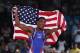 LONDON, ENGLAND - AUGUST 10: Jordan Ernest Burroughs of the United States celebrates his gold medal in the Men's Freestyle 74 kg Wrestling on Day 14 of the London 2012 Olympic Games at ExCeL on August 10, 2012 in London, England. (Photo by Feng Li/Getty Images)
