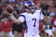 SAN FRANCISCO, CA - AUGUST 10: Christian Ponder #7 of the Minnesota Vikings drops back to pass against the San Francisco 49ers in the first quarter during an NFL pre-season football game at Candlestick Park on August 10, 2012 in San Francisco, California. (Photo by Thearon W. Henderson/Getty Images)