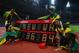 LONDON, ENGLAND - AUGUST 11: Usain Bolt, Yohan Blake, Michael Frater and Nesta Carter of Jamaica celebrate next to the clock after winning gold and setting a new world record of 36.84 during the Men's 4 x 100m Relay Final on Day 15 of the London 2012 Olympic Games at Olympic Stadium on August 11, 2012 in London, England. (Photo by Alexander Hassenstein/Getty Images)