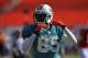 Aug. 4, 2012; Miami, FL, USA; Miami Dolphins wide receiver Chad Johnson (85) during a scrimmage at Sun Life Stadium. Mandatory Credit: Steve Mitchell-US PRESSWIRE
