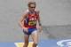 BOSTON - APRIL 19: Ryan Hall #3 crosses the finish line in the men's division of the 114th Boston Marathon on April 19, 2010 in Boston, Massachusetts. (Photo by Jim Rogash/Getty Images)