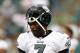 PHILADELPHIA, PA - AUGUST 09: Michael Vick #7 of the Philadelphia Eagles warms up before a preseason game against the Pittsburgh Steelers at Lincoln Financial Field on August 9, 2012 in Philadelphia, Pennsylvania. (Photo by Jeff Zelevansky/Getty Images)