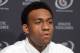 Jul 10, 2012; Hollywood, CA, USA; Basketball player Jabari Parker of Simeon Career Academy (Illinois) at the 2012 Gatorade national athlete of the year awards ceremony at the Loews Hollywood Hotel. Mandatory Credit: Kirby Lee/Image of Sport-US PRESSWIRE