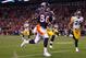 DENVER, CO - JANUARY 08: Demaryius Thomas #88 of the Denver Broncos runs the ball after a catch against the Pittsburgh Steelers to score an 80 yard touchdown in overtime during the AFC Wild Card Playoff game at Sports Authority Field at Mile High on January 8, 2012 in Denver, Colorado. The Denver Broncos defeated the the Pittsburgh Steelers in overtime 23 - 29. (Photo by Doug Pensinger/Getty Images)