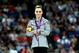 LONDON, ENGLAND - AUGUST 05: Mc Kayla Maroney of the United States stands on the podium with her silver medal during the medal ceremony following the Artistic Gymnastics Women's Vault final on Day 9 of the London 2012 Olympic Games at North Greenwich Arena on August 5, 2012 in London, England. (Photo by Ronald Martinez/Getty Images)