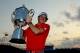 KIAWAH ISLAND, SC - AUGUST 12: Rory McIlroy of Northern Ireland holds up the Wanamaker Trophy after winning the 94th PGA Championship at the Ocean Course on August 12, 2012 in Kiawah Island, South Carolina. (Photo by David Cannon/Getty Images)