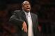 LOS ANGELES, CA - MAY 18: Head coach Mike Brown of the Los Angeles Lakers shouts and signals a play during the game against the Oklahoma City Thunder in Game Three of the Western Conference Semifinals in the 2012 NBA Playoffs on May at Staples Center on May 18, 2012 in Los Angeles, California. The Lakers won 99-96. NOTE TO USER: User expressly acknowledges and agrees that, by downloading and or using this photograph, User is consenting to the terms and conditions of the Getty Images License Agreement. (Photo by Stephen Dunn/Getty Images)