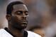 PHILADELPHIA - AUGUST 09: Michael Vick #7 of the Philadelphia Eagles observes a moment of silence before a preseason game against the Pittsburgh Steelers at Lincoln Financial Field on August 9, 2012 in Philadelphia, Pennsylvania. (Photo by Jeff Zelevansky/Getty Images)