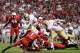 RALEIGH, NC - OCTOBER 28: Christian Ponder #7 of the Florida State Seminoles runs with the ball as David Amerson #1 of the North Carolina State Wolfpack tackles him during their game at Carter-Finley Stadium on October 28, 2010 in Raleigh, North Carolina. (Photo by Streeter Lecka/Getty Images)