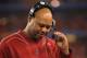 GLENDALE, AZ - JANUARY 02: Head coach David Shaw of the Stanford Cardinal looks on against the Oklahoma State Cowboys during the Tostitos Fiesta Bowl on January 2, 2012 at University of Phoenix Stadium in Glendale, Arizona. (Photo by Doug Pensinger/Getty Images)
