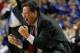 ATLANTA, GA - MARCH 23: Head coach Tom Crean of the Indiana Hoosiers reacts in the first half against the Kentucky Wildcats during the 2012 NCAA Men's Basketball South Regional Semifinal game at the Georgia Dome on March 23, 2012 in Atlanta, Georgia. (Photo by Streeter Lecka/Getty Images)