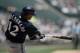 CHICAGO, IL - JUNE 24: Martin Maldonado #12 of the Milwaukee Brewers bats against the Chicago White Sox during an interleague game at U.S. Cellular Field on June 24, 2012 in Chicago, Illinois. The White Sox defeated the Brewers 1-0 in 10 innings. (Photo by Jonathan Daniel/Getty Images)