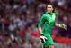 LONDON, ENGLAND - AUGUST 09: Goalkeeper Hope Solo #1 of United States looks on while taking on Japan in the second half during the Women's Football gold medal match on Day 13 of the London 2012 Olympic Games at Wembley Stadium on August 9, 2012 in London, England. (Photo by Ronald Martinez/Getty Images)