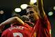 LIVERPOOL, ENGLAND - AUGUST 09: Fabio Borini of Liverpool celebrates scoring the opening goal during the UEFA Europa League Third Round Qualifier between Liverpool and Gomel at Anfield on August 9, 2012 in Liverpool, England. (Photo by Chris Brunskill/Getty Images)