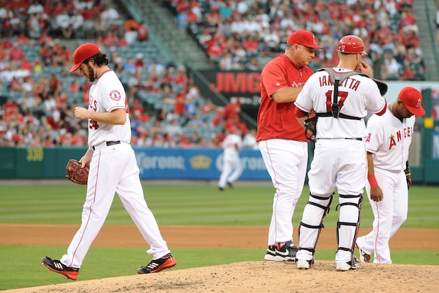 Scioscia: Poor Starting Pitching 'Holding Us Down'