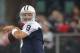 Nov 24, 2011; Arlington, TX, USA; Dallas Cowboys quarterback Tony Romo (9) throws in the pocket against the Miami Dolphins on Thanksgiving day at Cowboys Stadium. Mandatory Credit: Matthew Emmons-US PRESSWIRE