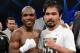 LAS VEGAS, NV - JUNE 09: (L-R) Timothy Bradley and Manny Pacquiao pose for a photo after Bradley defeated Pacquiao by split decision to win the WBO welterweight championship at MGM Grand Garden Arena on June 9, 2012 in Las Vegas, Nevada. (Photo by Kevork Djansezian/Getty Images)