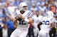 INDIANAPOLIS, IN - AUGUST 12: Andrew Luck #12 of the Indianapolis Colts looks to pass the ball against the St. Louis Rams during a preseason NFL game at Lucas Oil Stadium on August 12, 2012 in Indianapolis, Indiana. (Photo by Joe Robbins/Getty Images)