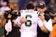 INDIANAPOLIS, IN - JANUARY 08: Head coach Rex Ryan and Mark Sanchez #6 of the New York Jets talk on the field during warm ups against the Indianapolis Colts during their 2011 AFC wild card playoff game at Lucas Oil Stadium on January 8, 2011 in Indianapolis, Indiana. (Photo by Andy Lyons/Getty Images)