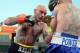 CARSON, CA - JULY 07: Kelly Pavlik punches Wil Rosinsky on his way to a unanimous decision win during a super middleweight fight at The Home Depot Center on July 7, 2012 in Carson, California. (Photo by Harry How/Getty Images)