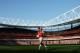 LONDON, ENGLAND - MARCH 24: Robin van Persie of Arsenal walks to the corner flag during the Barclays Premier League match between Arsenal and Aston Villal at Emirates Stadium on March 24, 2012 in London, England. (Photo by Julian Finney/Getty Images)