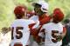 August 29, 2010; South Williamsport, PA, USA; Japan base runner Konan Tomori celebrates his two run homerun against Hawaii in the fifth inning during the Championship game of the Little League World Series at Lamade Stadium. Japan won 4-1. Mandatory Credit: Chris Gardner-US PRESSWIRE