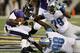 BALTIMORE, MD - AUGUST 17: Quarterback Tyrod Taylor #2 of the Baltimore Ravens is sacked by Nick Fairley #98 and Willie Young #79 of the Detroit Lions during the second quarter at M&T Bank Stadium on August 17, 2012 in Baltimore, Maryland. (Photo by Rob Carr/Getty Images)