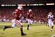 LINCOLN, NE - SEPTEMBER 10: Ameer Abdullah #8 of the Nebraska Cornhuskers runs a kickoff back for a second half touchdown during their game against the Fresno State Bulldogs at Memorial Stadium September 10, 2011 in Lincoln, Nebraska. Nebraska won 42-29.(Photo by Eric Francis/Getty Images)