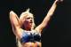 SYDNEY, AUSTRALIA - JUNE 15: Kelly Kelly poses on the turnbuckle during WWE Smackdown at Acer Arena on June 15, 2008 in Sydney, Australia. (Photo by Gaye Gerard/Getty Images)