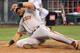 ANAHEIM, CA - JUNE 18: Melky Cabrera #53 of the San Francisco Giants scores in the third inning against the Los Angeles Angels of Anaheim at Angel Stadium of Anaheim on June 18, 2012 in Anaheim, California. (Photo by Lisa Blumenfeld/Getty Images)