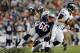 FOXBORO, MA - AUGUST 20: Jake Bequette #66 of the New England Patriots attempts during bring down Nick Foles #9 of the Philadelphia Eagles during a preseason game at Gillette Stadium on August 20, 2012 in Foxboro, Massachusetts. (Photo by Jim Rogash/Getty Images)