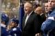 TORONTO, CANADA - MARCH 6: Coach Randy Carlyle of the Toronto Maple Leafs yells from the bench against the Boston Bruins during NHL action at the Air Canada Centre March 6, 2012 in Toronto, Ontario, Canada. (Photo by Abelimages/Getty Images)
