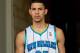 June 29, 2012; New Orleans, LA, USA; New Orleans Hornets first round selection Austin Rivers prepares for a photo shoot at the New Orleans Arena. Mandatory Credit: Derick E. Hingle-US PRESSWIRE