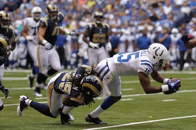 Fantasy Football Sleepers 2012: Colts' Austin Collie Out, Enter WR LaVon Brazill