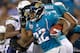 JACKSONVILLE, FL - DECEMBER 05: Maurice Jones-Drew #32 of the Jacksonville Jaguars rushes during a game against the San Diego Chargers at EverBank Field on December 5, 2011 in Jacksonville, Florida. (Photo by Mike Ehrmann/Getty Images)