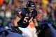 CHICAGO, IL - DECEMBER 18: Brian Urlacher #54 of the Chicago Bears awaits the start of play against the Seattle Seahawks at Soldier Field on December18, 2011 in Chicago, Illinois. The Seahawks defeated the Bears 38-14. (Photo by Jonathan Daniel/Getty Images)